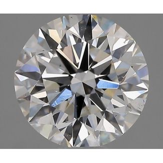 1.5 Carat Round F SI1 EX GIA Natural Diamond