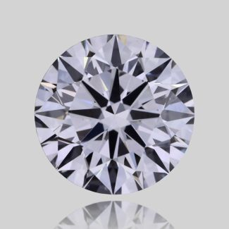 0.56 Carat Round F VS2 EX GIA Natural Diamond