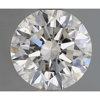 1.03 Carat Round F VS1 EX HRD Natural Diamond