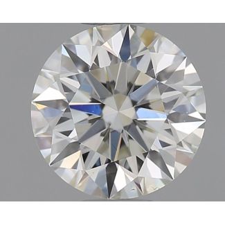 0.7 Carat Round H VS2 EX IGI Natural Diamond