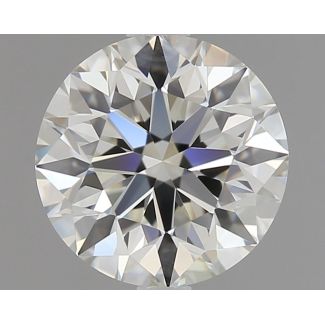 1.0 Carat Round H VVS1 EX IGI Natural Diamond