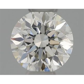 0.30 Carat Round G VS2 VG EX IGI Natural Diamond