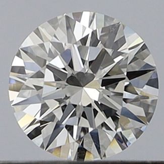 0.4 Carat Round D VVS1 EX GIA Natural Diamond