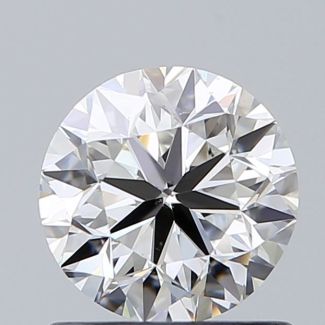 0.91 Carat Round G VS2 VG EX GIA Natural Diamond