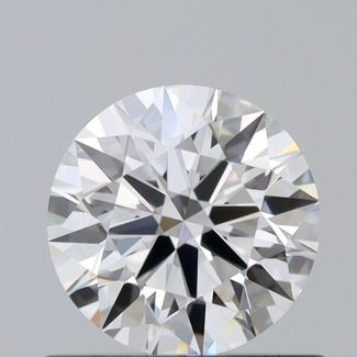 0.55 Carat Round F IF EX GIA Natural Diamond