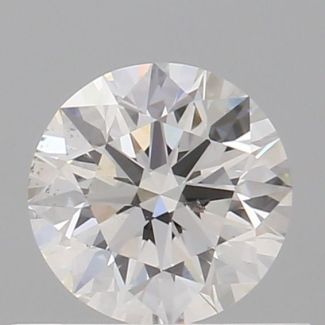 0.56 Carat Round G VS2 EX GIA Natural Diamond