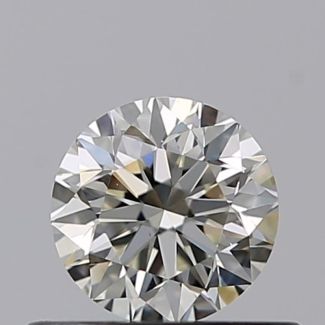 0.40 Carat Round J VVS2 VG GIA Natural Diamond