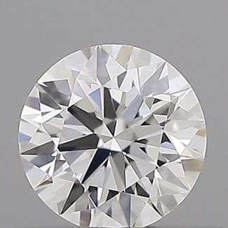 0.35 Carat Round E VVS1 EX GIA Natural Diamond