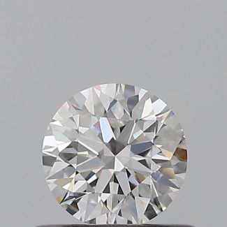 0.46 Carat Round E VS2 EX GIA Natural Diamond