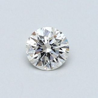 0.4 Carat Round I VS1 EX VG GIA Natural Diamond