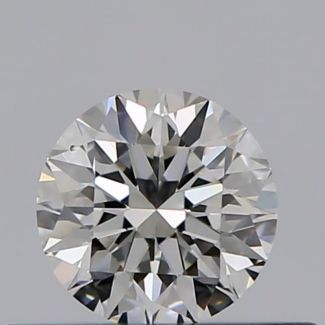 0.30 Carat Round H VVS1 VG EX GIA Natural Diamond