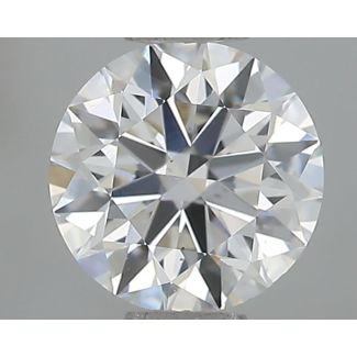 0.7 Carat Round F VS2 VG EX GIA Natural Diamond