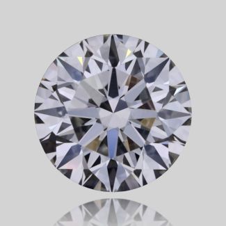 0.51 Carat Round H IF EX GIA Natural Diamond