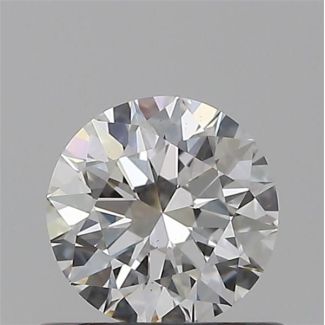 0.51 Carat Round E VS2 EX GIA Natural Diamond