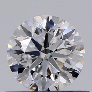 0.45 Carat Round D VS1 VG EX GIA Natural Diamond