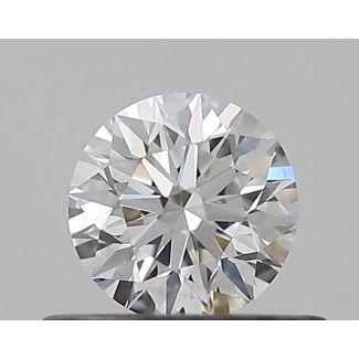 0.41 Carat Round E VS1 EX GIA Natural Diamond