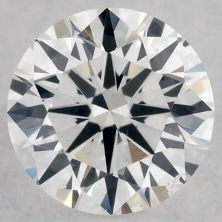 0.23 Carat Round E SI1 EX VG GIA Natural Diamond