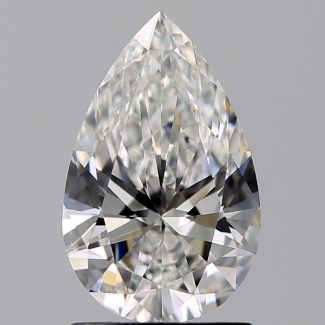 1.21 Carat Pear E VVS1 - EX GIA Natural Diamond