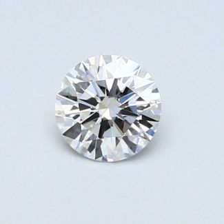 0.36 Carat Round D VS2 EX VG GIA Natural Diamond