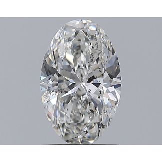 1.5 Carat Oval G SI2 - EX GIA Natural Diamond