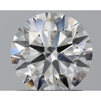 1.21 Carat Round I SI2 EX GIA Natural Diamond