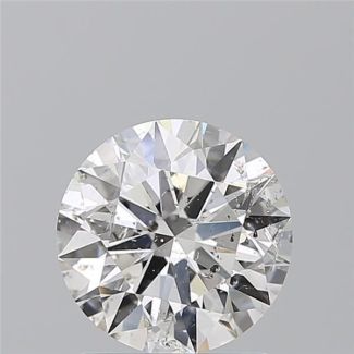 1.6 Carat Round F SI2 EX HRD Natural Diamond