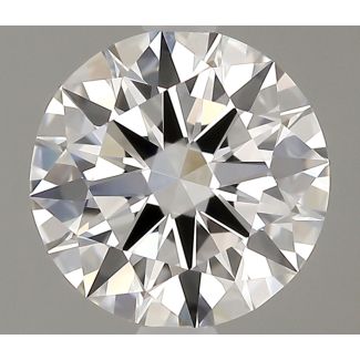 0.8 Carat Round F VVS1 EX GIA Natural Diamond