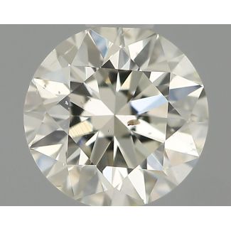 0.5 Carat Round I SI1 EX VG IGI Natural Diamond