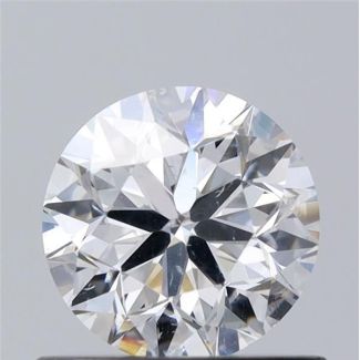 0.71 Carat Round F SI2 VG EX GIA Natural Diamond