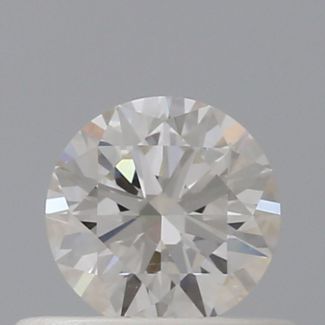 0.40 Carat Round I VS1 EX VG GIA Natural Diamond