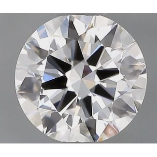 0.50 Carat Round G VVS1 EX HRD Natural Diamond