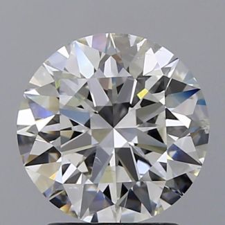 2.01 Carat Round G SI2 EX GIA Natural Diamond