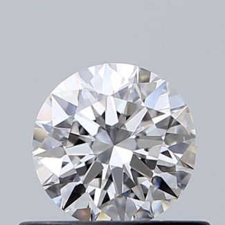 0.5 Carat Round E VS2 EX GIA Natural Diamond