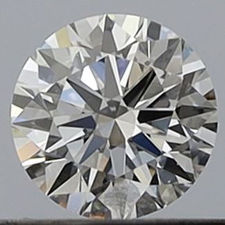 0.26 Carat Round D VS2 EX GIA Natural Diamond