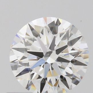 0.51 Carat Round G VS1 EX GIA Natural Diamond