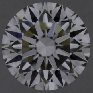 0.45 Carat Round I VS1 EX GIA Natural Diamond