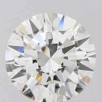 2.01 Carat Round H VS2 EX GIA Natural Diamond