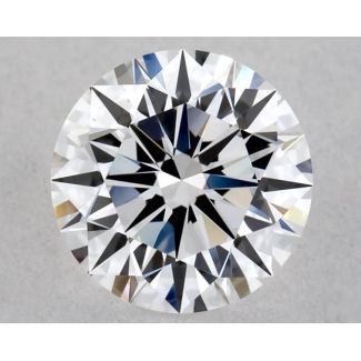 0.57 Carat Round D VS1 EX GIA Natural Diamond