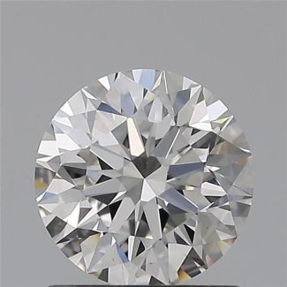 0.90 Carat Round G VS1 EX GIA Natural Diamond