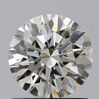 0.80 Carat Round K VS2 EX GIA Natural Diamond