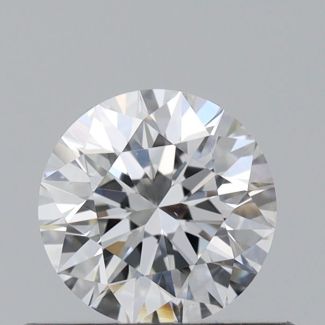 0.4 Carat Round E VS2 EX GIA Natural Diamond