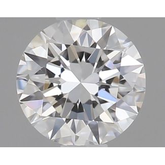 0.23 Carat Round E IF EX GIA Natural Diamond