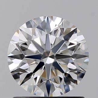 0.95 Carat Round E VVS1 EX GIA Natural Diamond