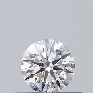 0.3 Carat Round F VS2 EX VG GIA Natural Diamond