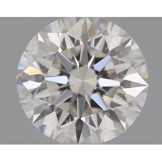 0.7 Carat Round H VS1 EX GIA Natural Diamond