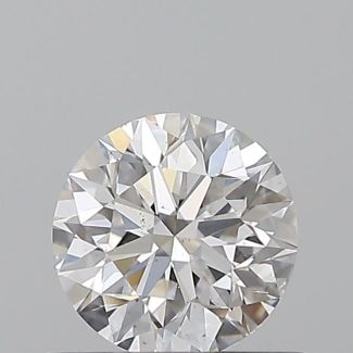 0.6 Carat Round E SI1 EX VG GIA Natural Diamond