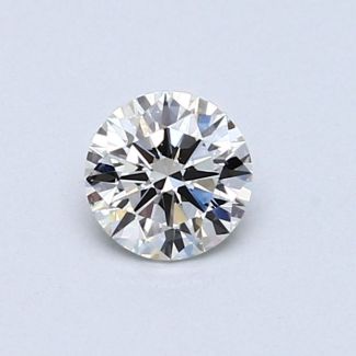 0.46 Carat Round H VS2 VG EX GIA Natural Diamond