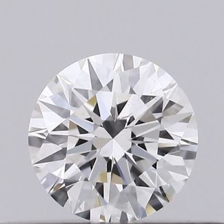 0.25 Carat Round E SI1 EX GIA Natural Diamond