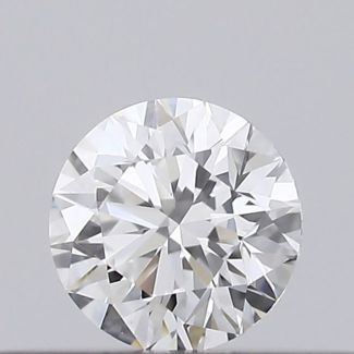 0.18 Carat Round E VS1 EX GIA Natural Diamond