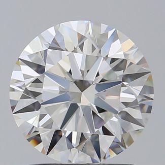 1.6 Carat Round F VVS2 EX GIA Natural Diamond